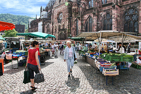 Marktplatz, Freiburg im Breisgau